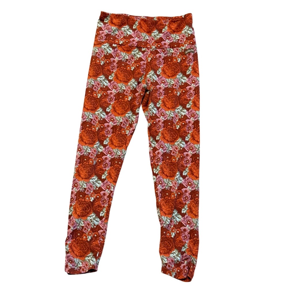 Matilda Jane Floral Leggings Womens Large secret fields mountain rose cottage